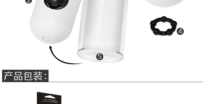 Lovetoy充电电动真空助勃器配阴部倒模