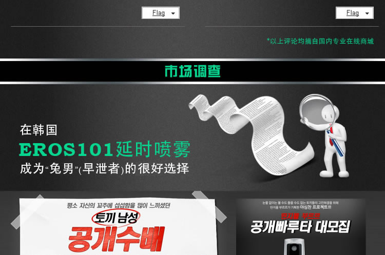 德国Eros 101伊露丝男用强化延时喷剂30ml